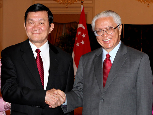 ການເຈລະຈາຂັ້ນສູງ ລະຫວ່າງຫວຽດນາມ - ສິງກະໂປ